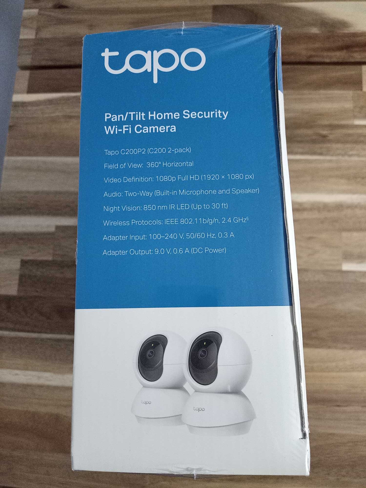 Tapo C200 – Câmara WiFi FHD 360° | Brand New & Unopened