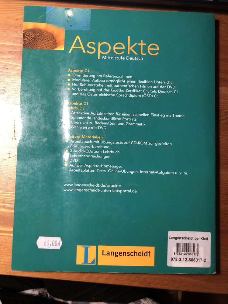 podręcznik do nauki niemieckiego Aspekte Lehrbuch 3