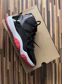 Nike Air Jordan Retro 11 Black/Red Bred 42