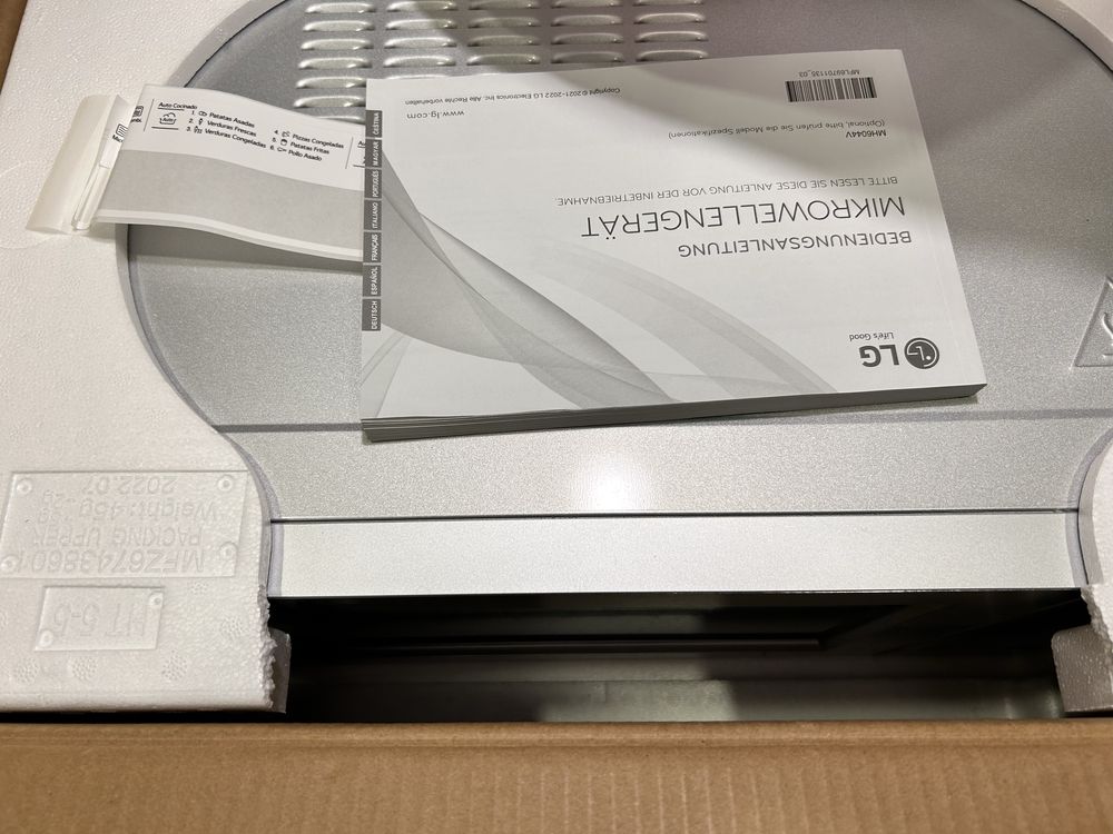Microondas LG MH6044V