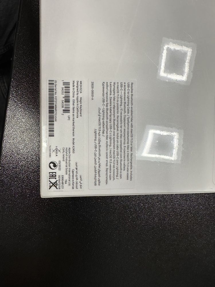 Klawiatura APPLE Magic Keyboard