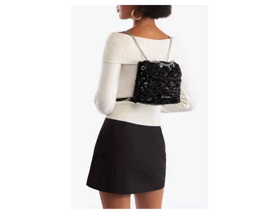 Damski mały plecak JUICY COUTURE BIJXT8666WIP czarny