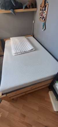 Łóżko 120x200 materac wellpur