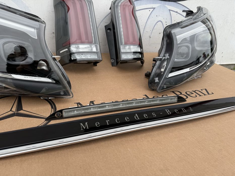 Фара стоп ліхтар фонарь молдинг рестайл Вито Віто Ве-клас Vito V-class