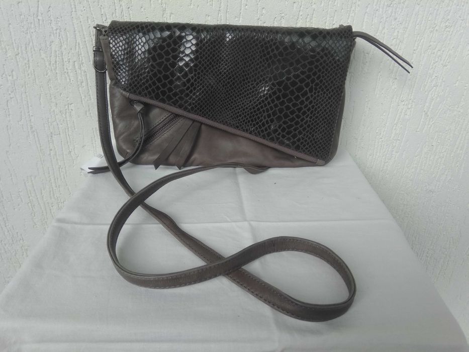 Женская кожанная сумка,клатч Mint velvet