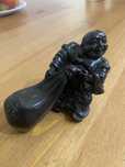 Budda figurka ”na szczescie” finanse, worek pieniedzy