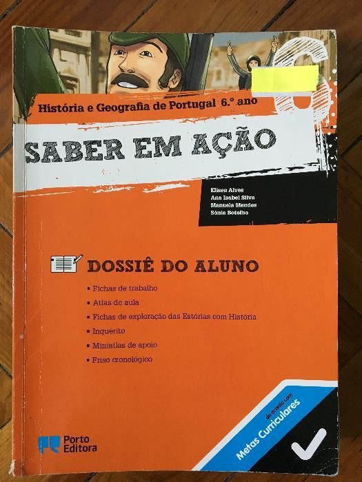 Dossiê do Aluno: Saber em Ação - Hist e Geo Port 6ºano