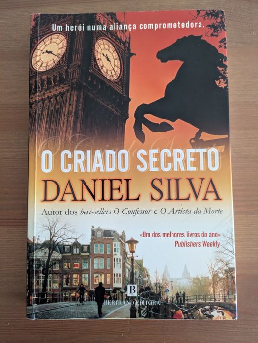 L "O Criado Secreto " Daniel Silva 1a edição (Ed. Regular/ Opt Estado)