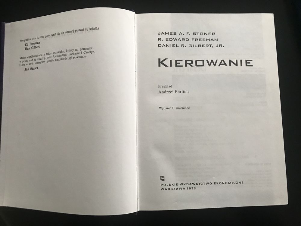 Kierowanie - James Stoner, wyd. II