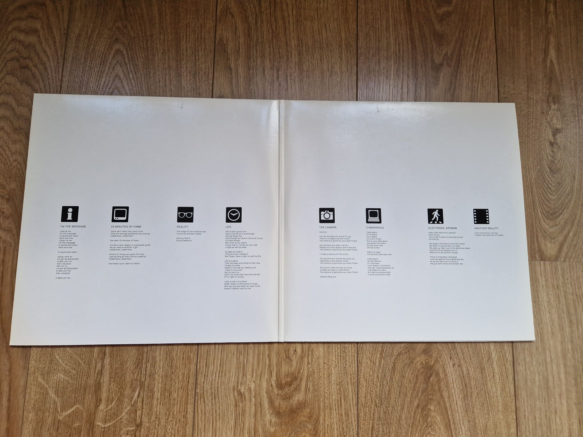 Karl Bartos Communication Vinyl 1 wydanie LP Westbam Kraftwerk