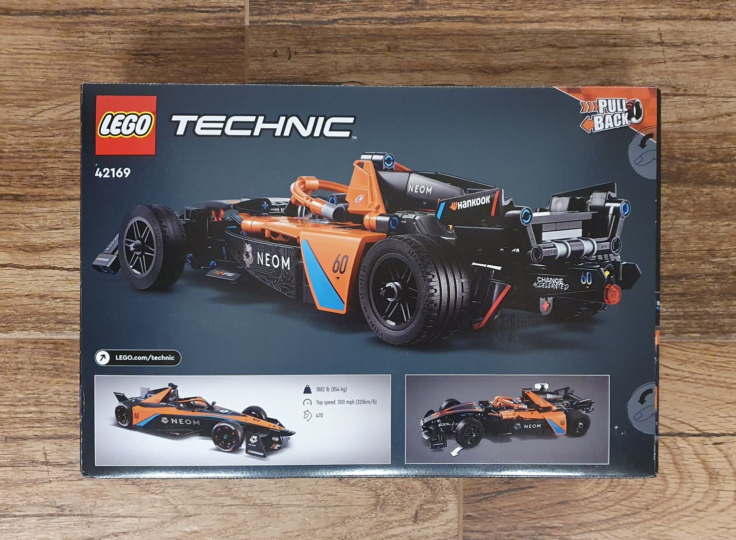 Nowe LEGO 42169 Technic NEOM McLaren Formula E Race Car