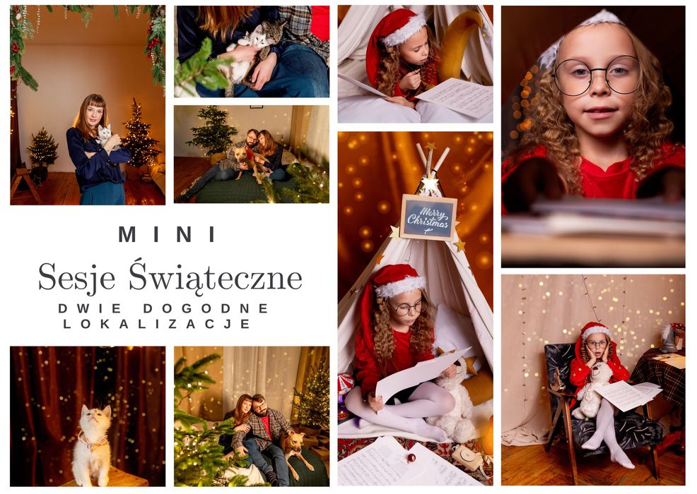 Sesja świąteczna katowice już od 150 zł