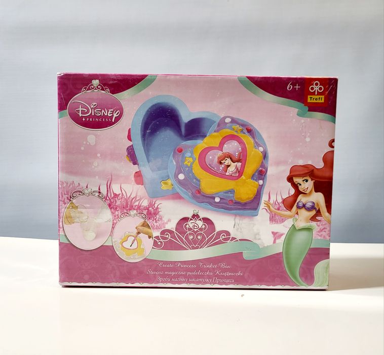 DISNEY Syrenk Arielka zestaw stworz magiczne pudełeczko Nowe kreatywne