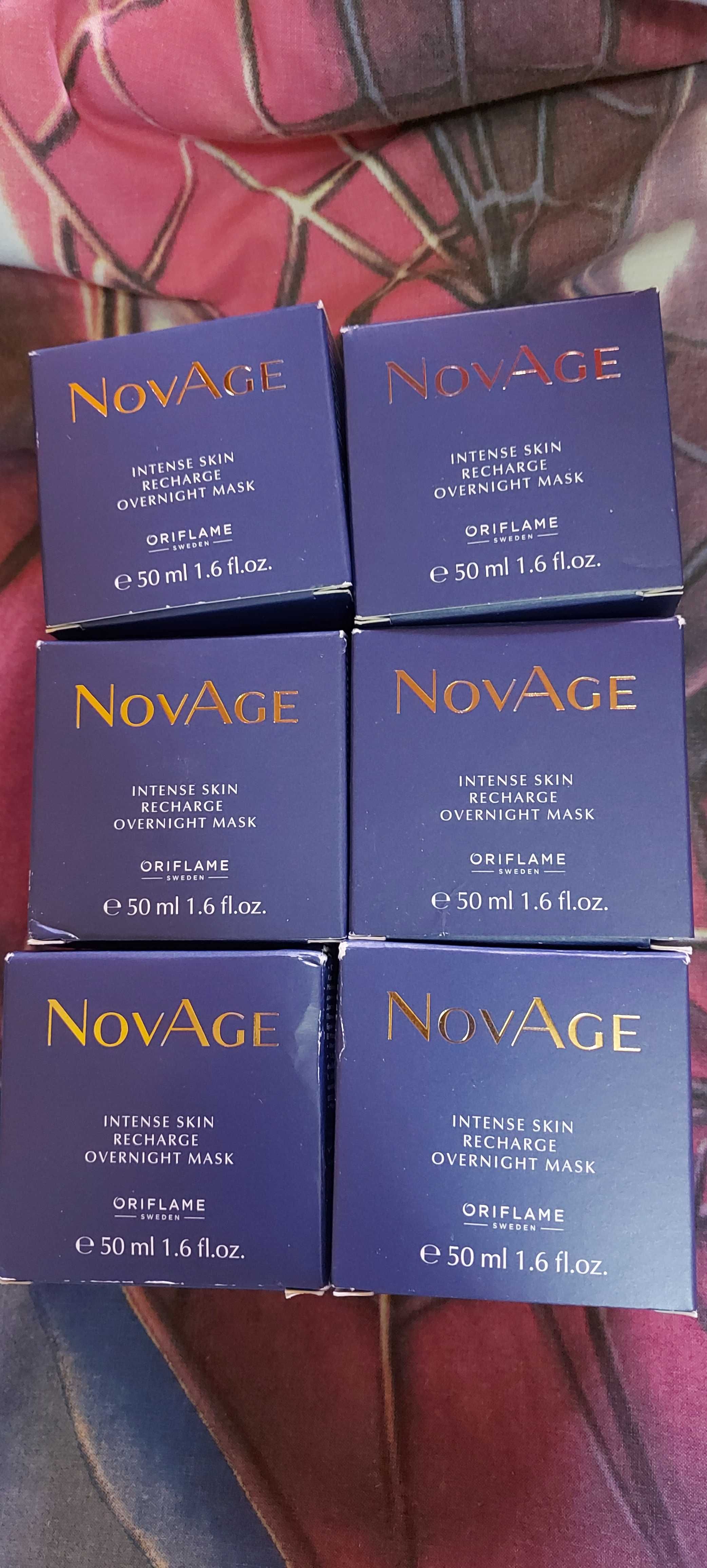 Máscara de Noite Intense Skin Recharge NovAge