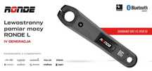 RONDE pomiar mocy IV generacji Shimano GRX RX820 /810 pasuje RX600 400