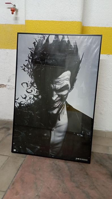 Quadro em aluminio e vidro 92X62cm