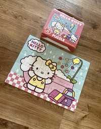 Puzzle 45 elementow hello kitty ukladanka