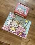 Puzzle 45 elementow hello kitty ukladanka