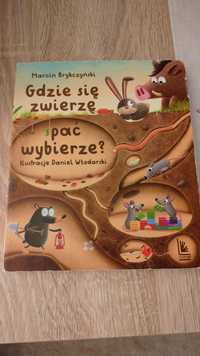 Gdzie się zwierzę spać wybierze ? Książka dla dzieci