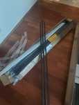 Balustrady metalowe stójki ochrony 60 sztuk