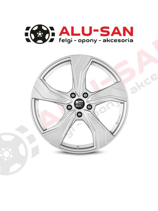 Nowe Alufelgi 17" SEAT Aronia Ibiza KJ od 2017 5x100 - Srebrny