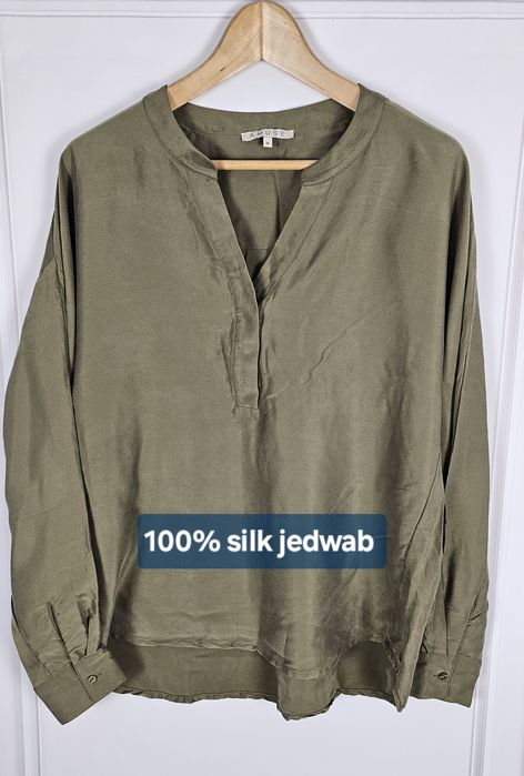 Koszula damska jedwabna M Amuse 100% jedwab