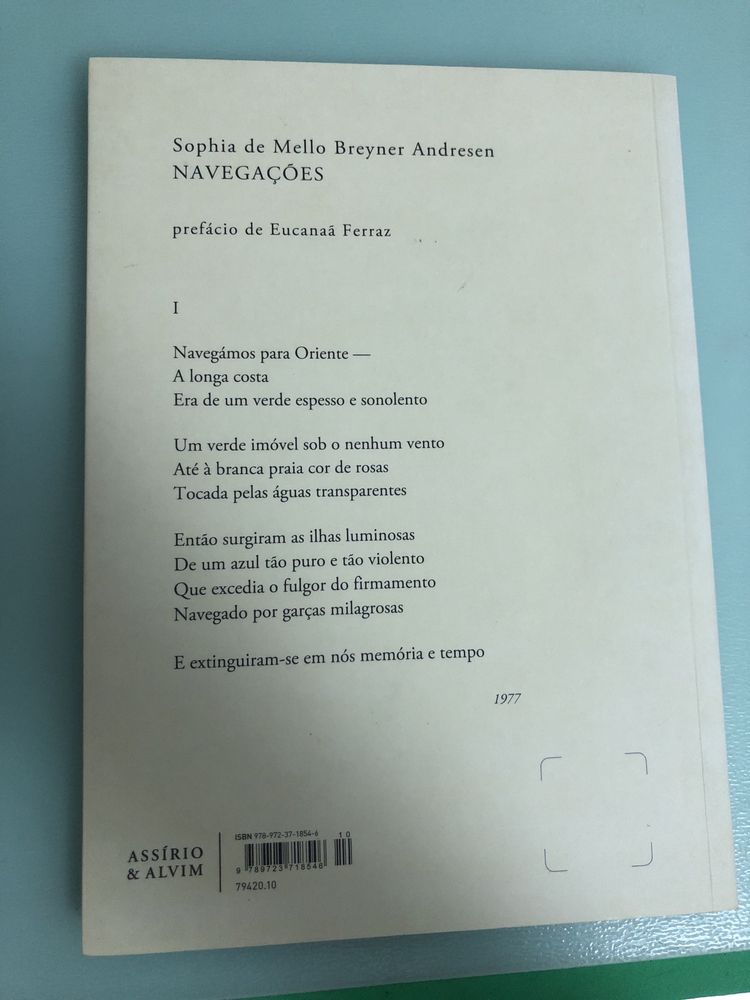 Navegações Sophia de Mello Breyner Andresen