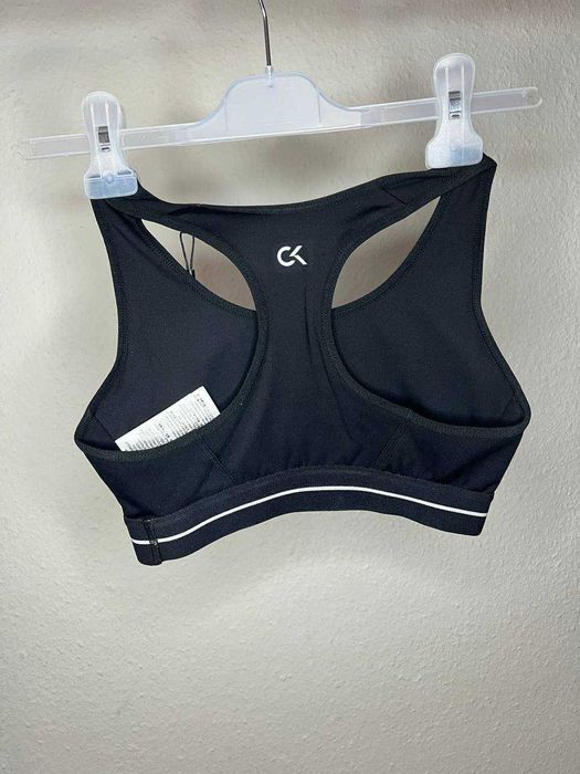 Спортивный топ calvin klein чёрный