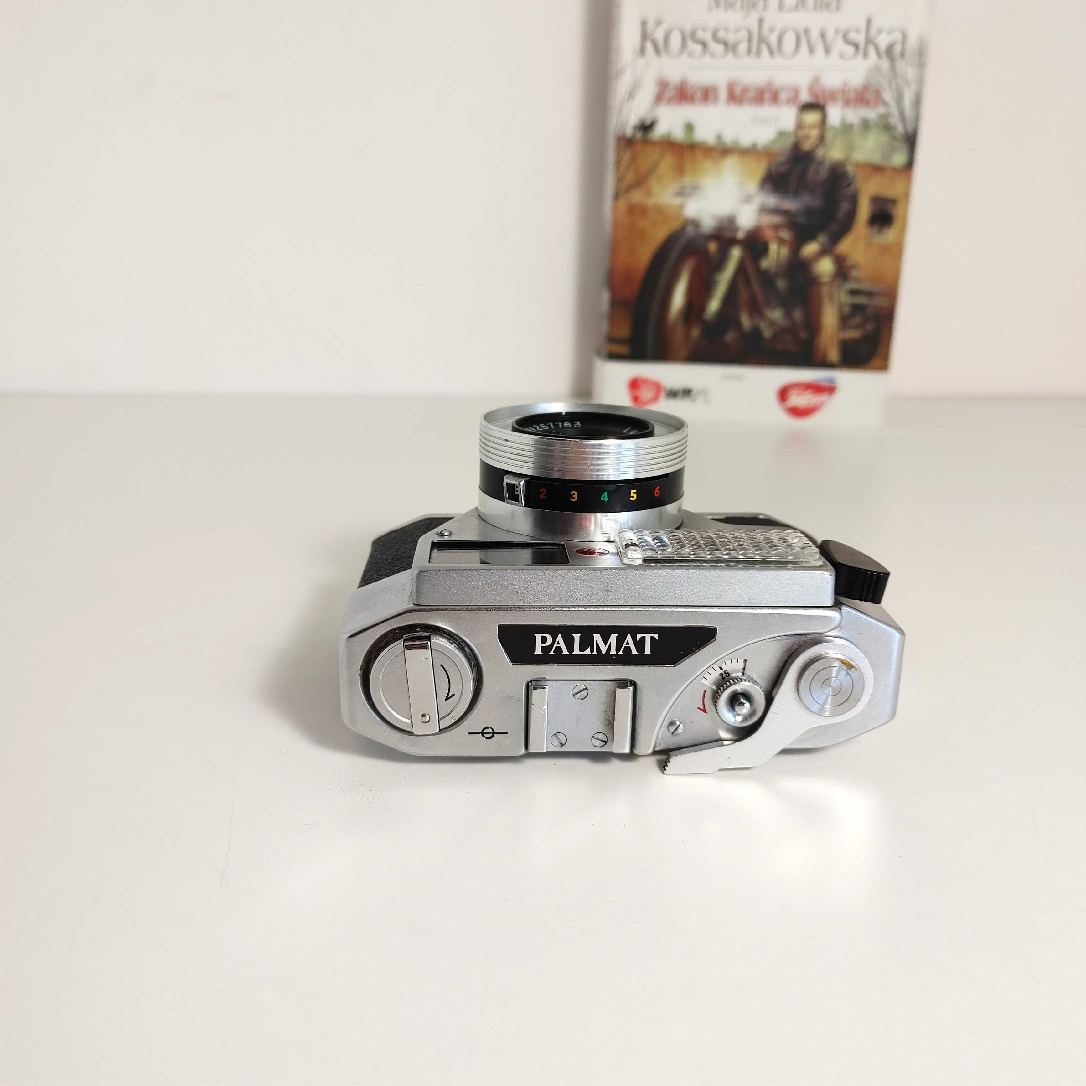 Fotograficzny aparat analogowy PALMAT Automatic Kolekcjonerski FUTERAŁ