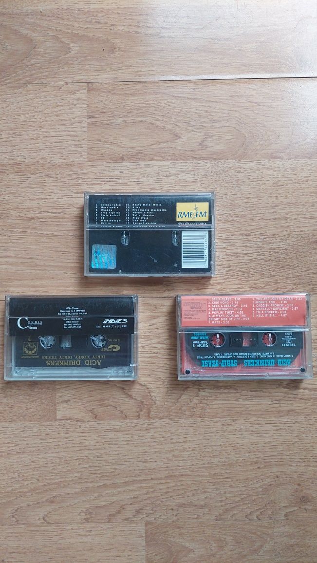 3 kasety magnetofonowe