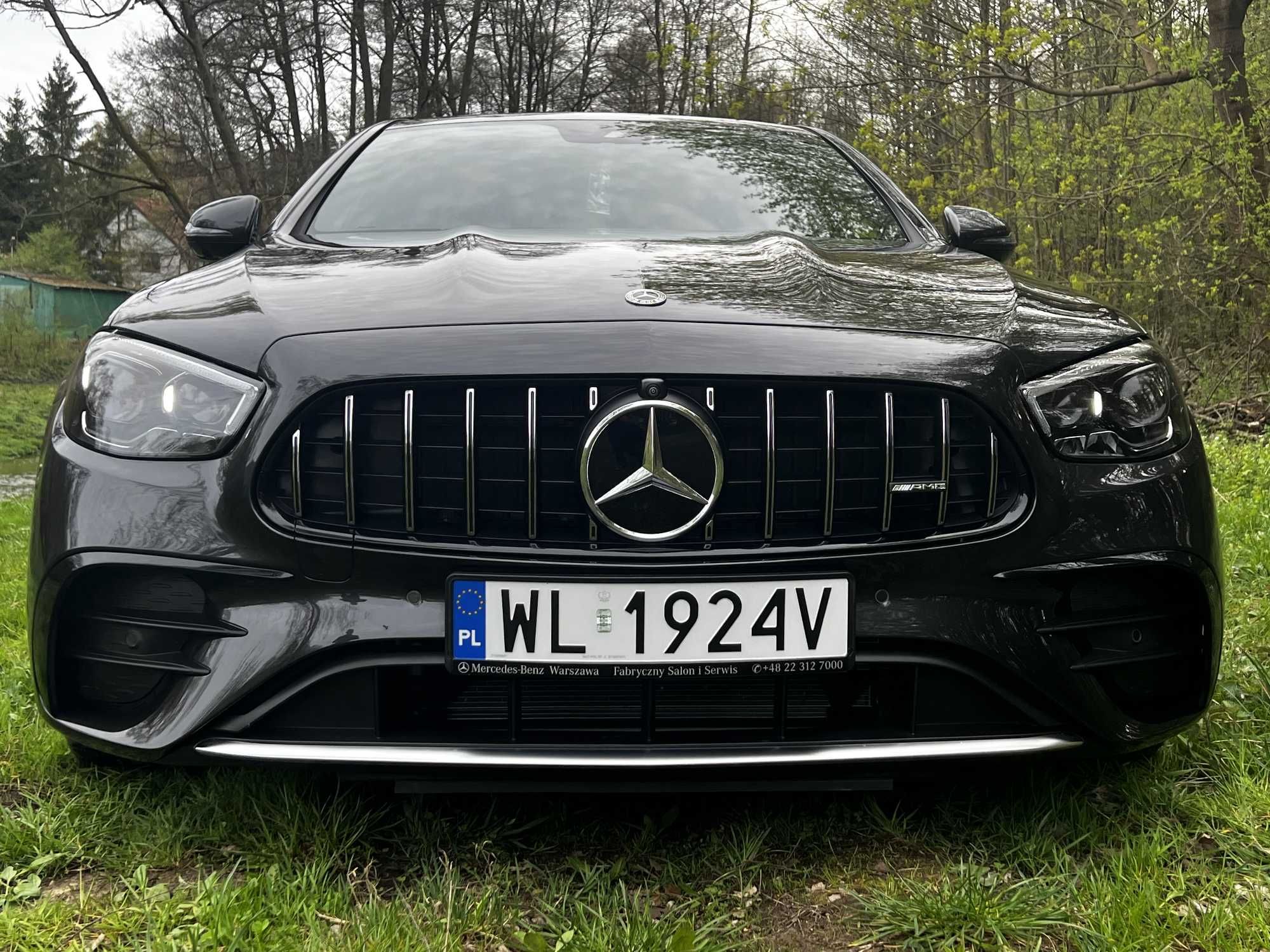 Samochód Auto NA WESELE wynajem Mercedes E53 AMG 2024