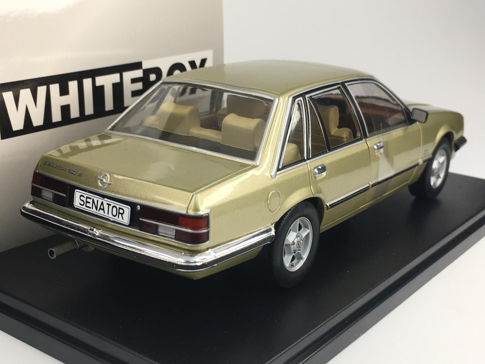 OPEL Senator A1 (1978), gold metallic - масштаб 1:24 - WHITEBOX.