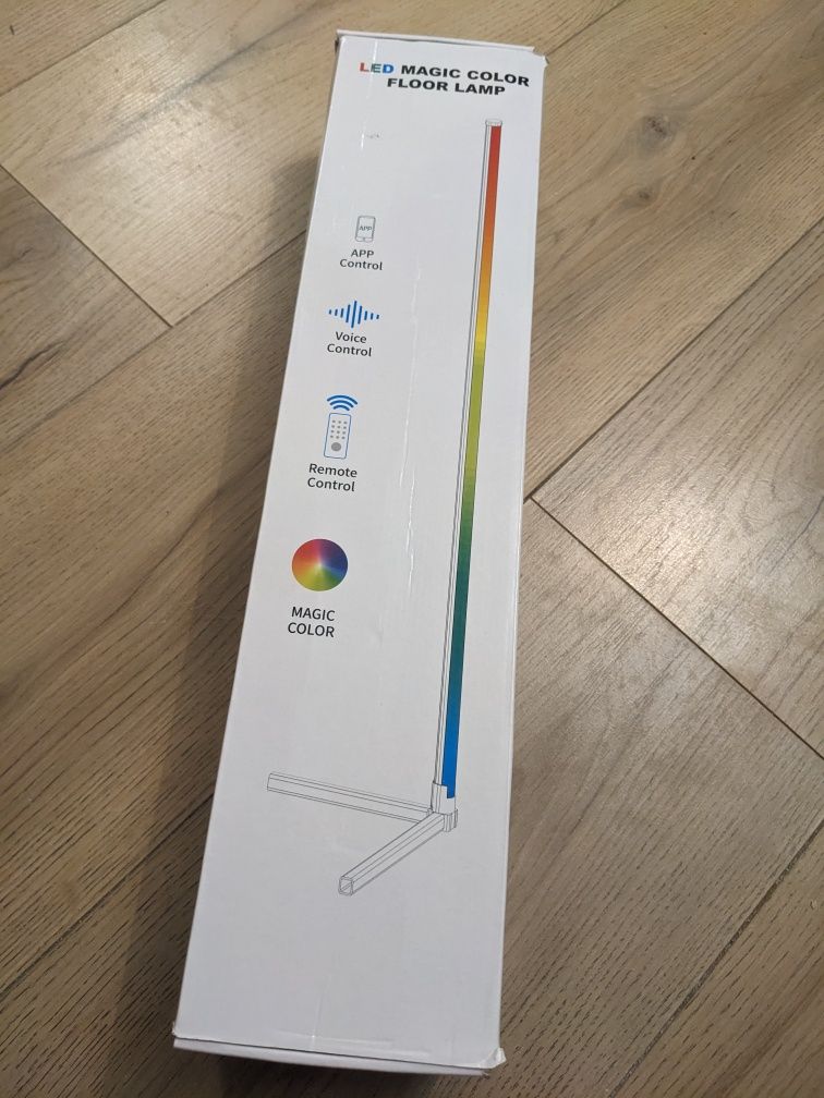 Розумна кутова лампа, RGB, блютуз, пульт