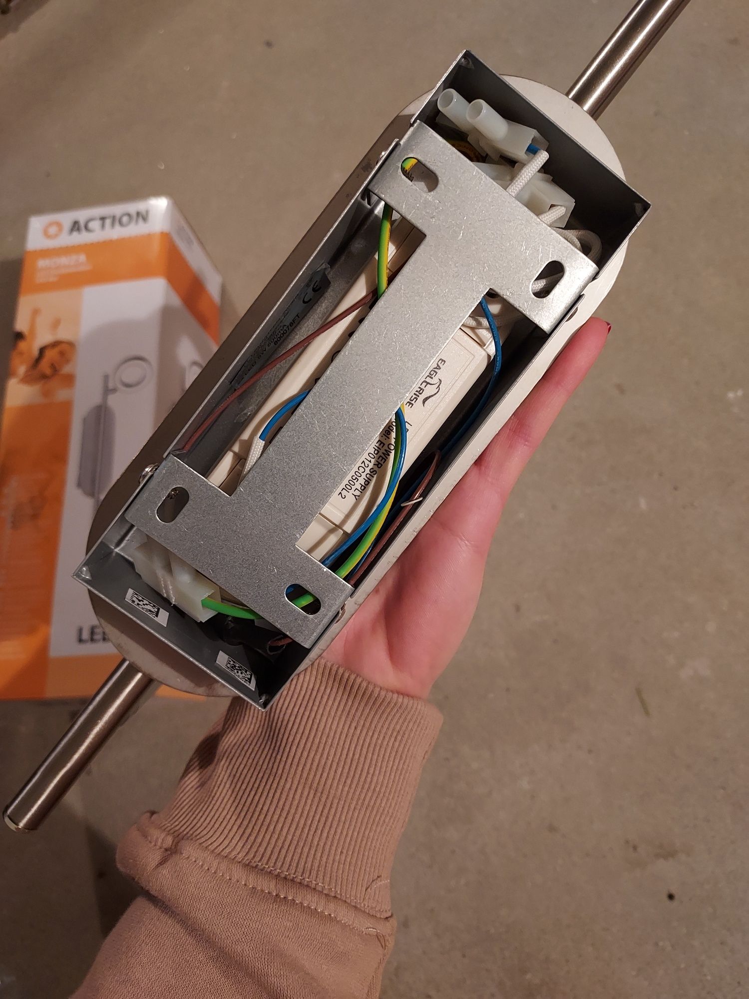 Reflektor sufitowy Wofi Monza LED 10 W srebrny