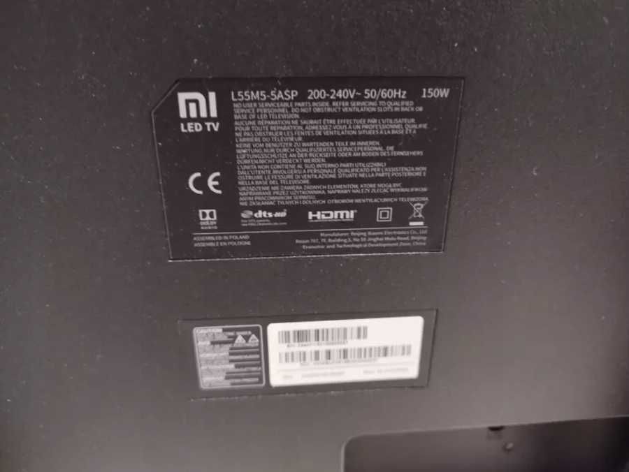 Telewizor LED Xiaomi Mi LED TV 4S 55" 4K UHD L55M5-5ASP SMART TV