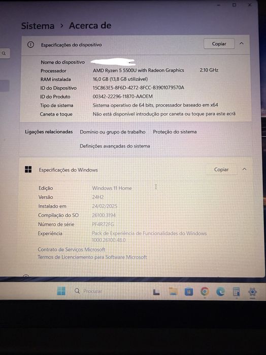 Portatil Lenovo 512gb memoria 16gb de RAM