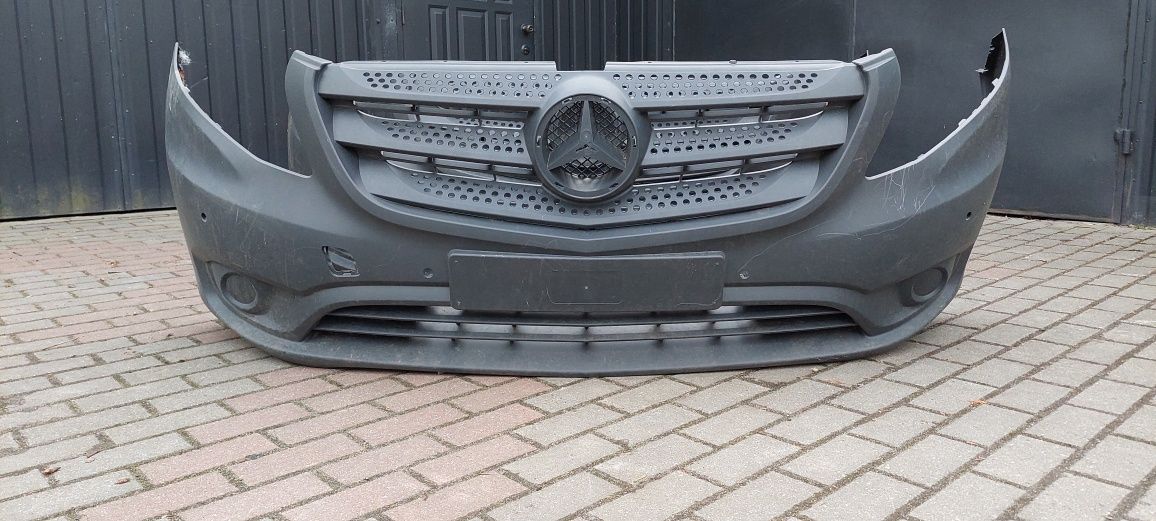 Mercedes Vito W447 zderzak przód przedni oryginalny