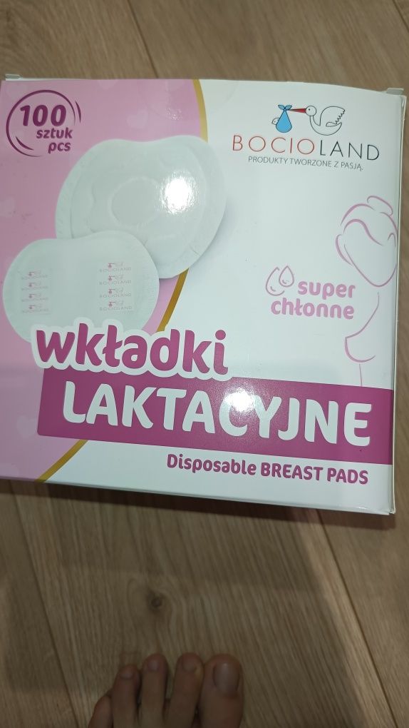 Wkładki laktacyjne, cała paczka oprócz 1 sztuki