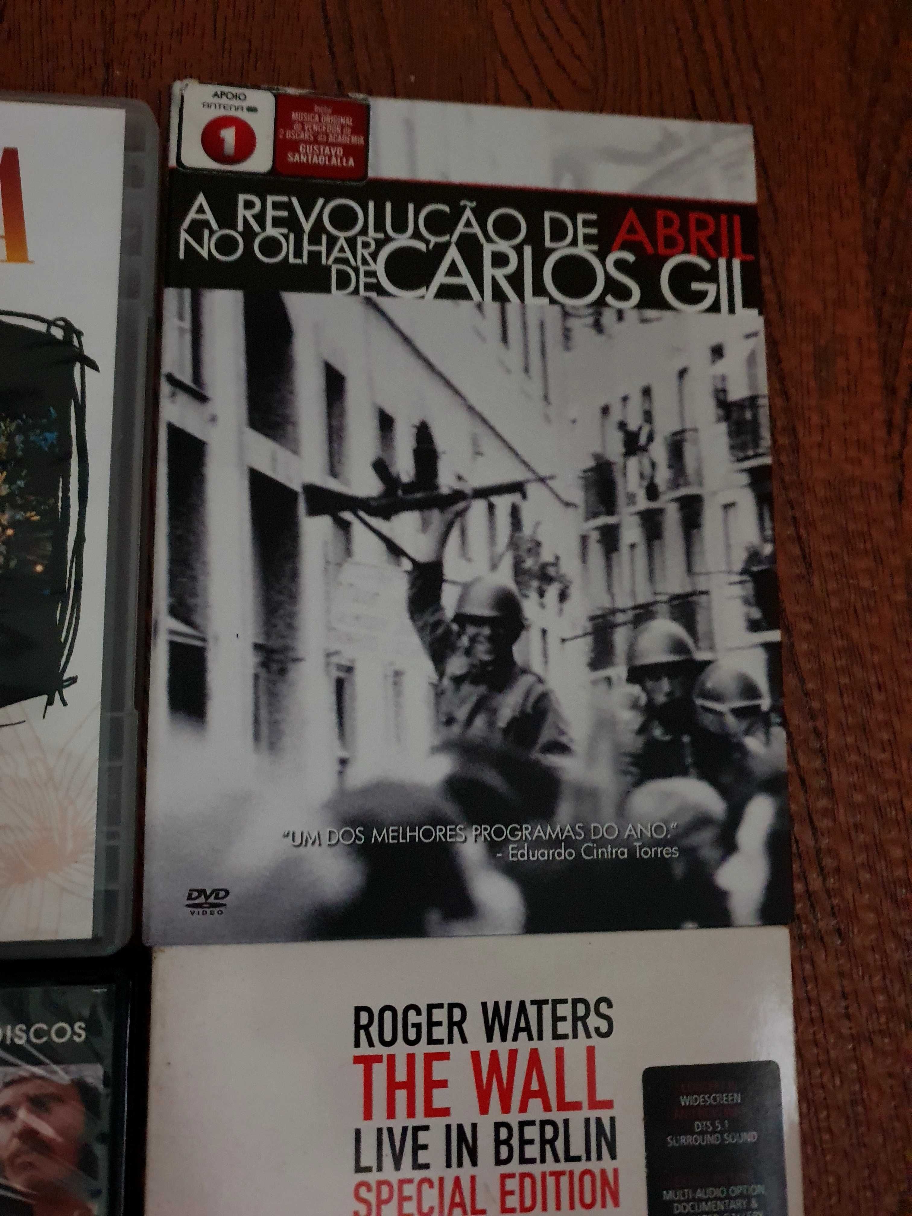 Lote dvds Novos 
Os do 25 Abril estão selados