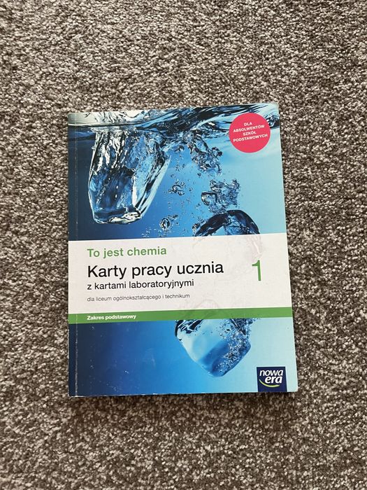 Karty pracy ucznia 1 to jest chemia