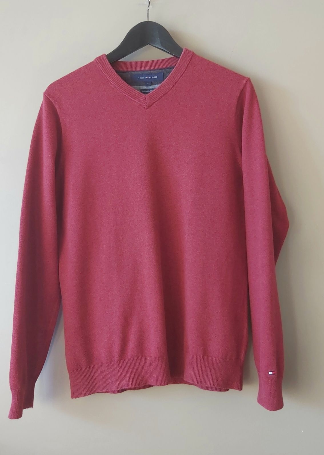 Sweter Tommy Hilfiger rozmiar S/ M     prima cotton cashmere