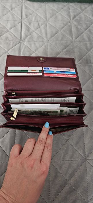 Portfel Witchen lakierowany