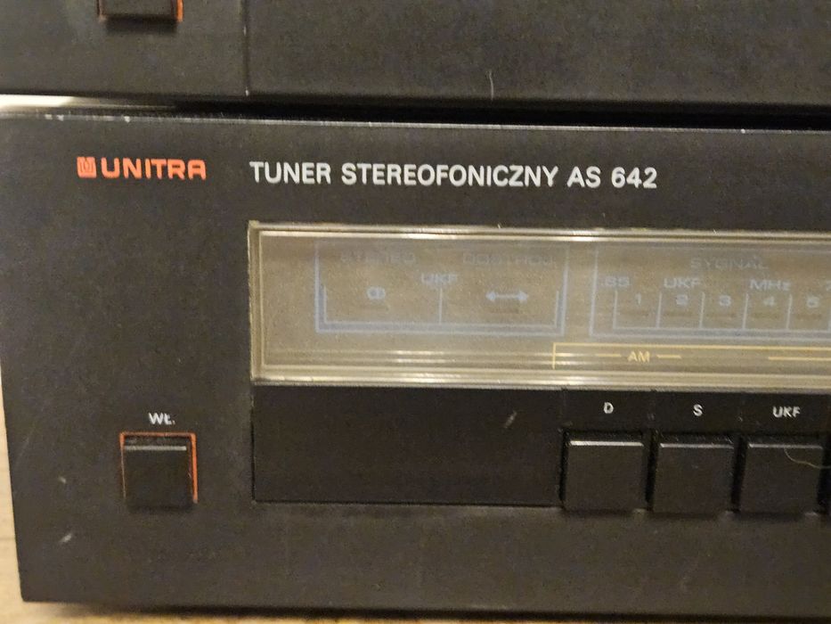 Unitra Diora WS-442 + MDS-442 + AS-642  komplet wieża, sprawna, Dolby