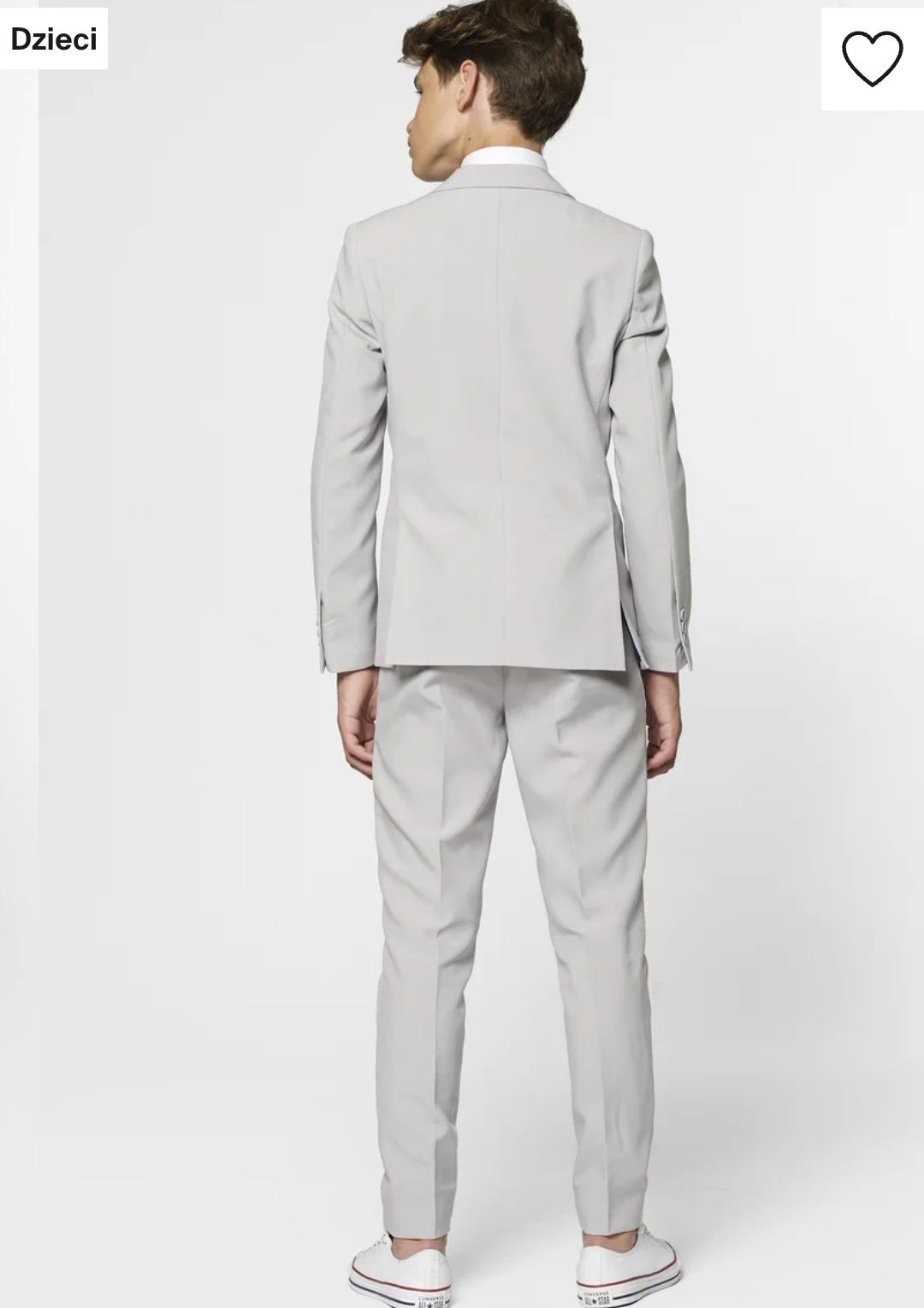 OPPOSUITS Garnitur szary  170-176 CM 16 LAT