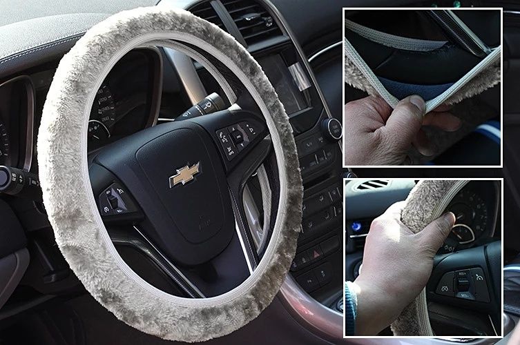 М'який теплий чохол для руля