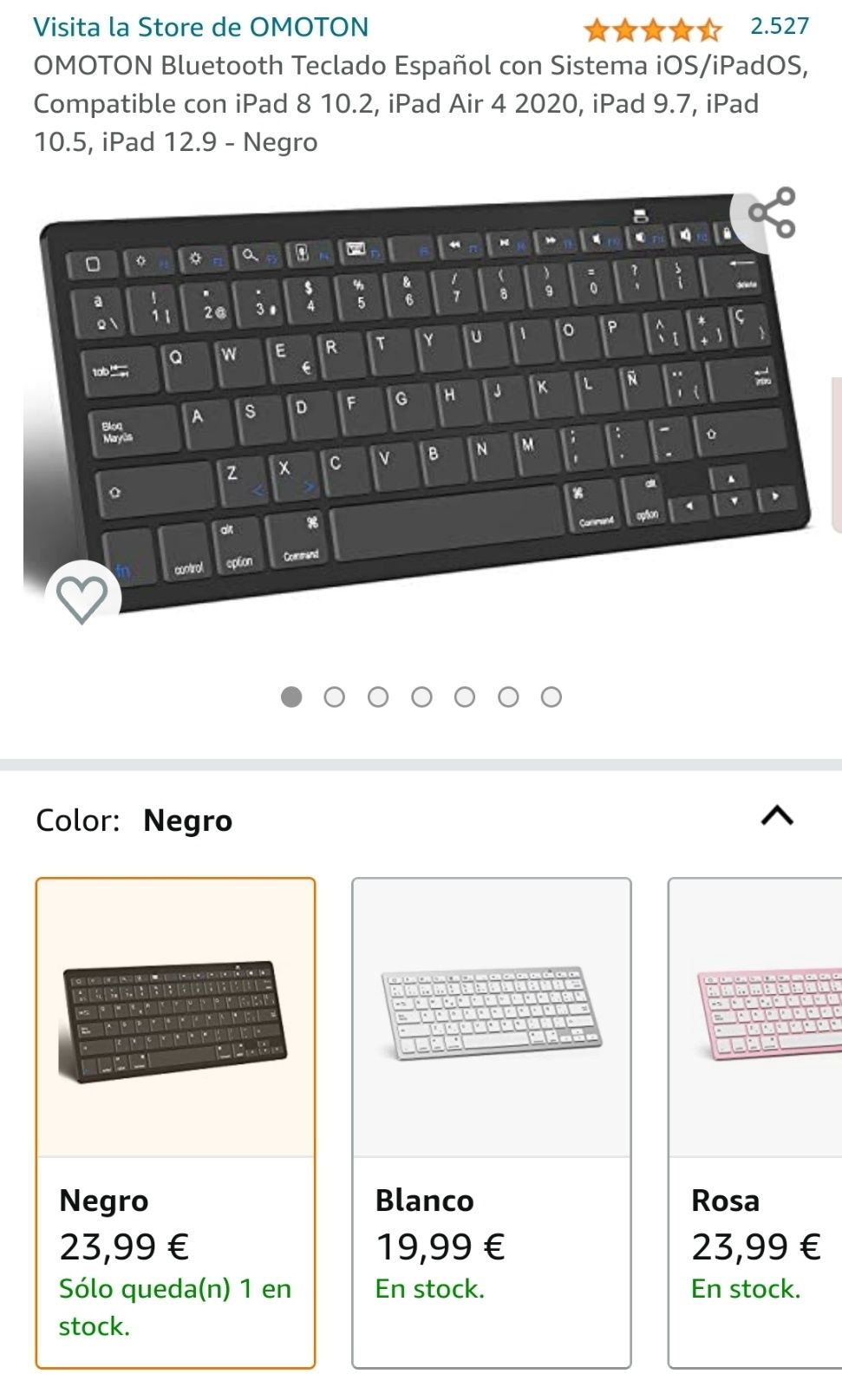 Teclado Bluetooth OMOTON