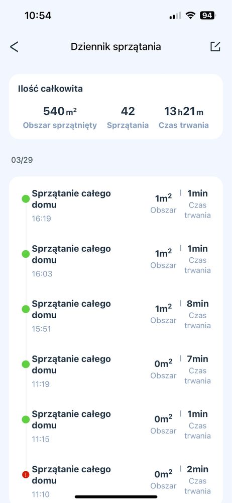 Robot sprzatajacy Ecovacs Deebot N20 Biały