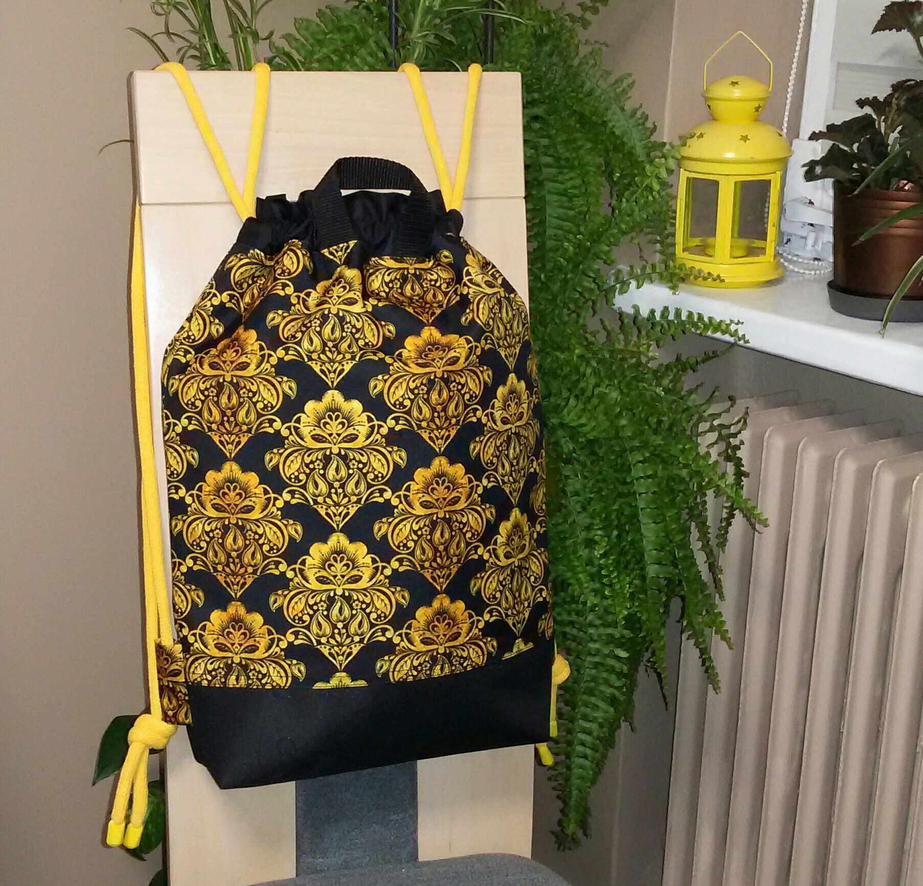 Worko-plecak dwustronny " Super Moc " wodoodporny handmade