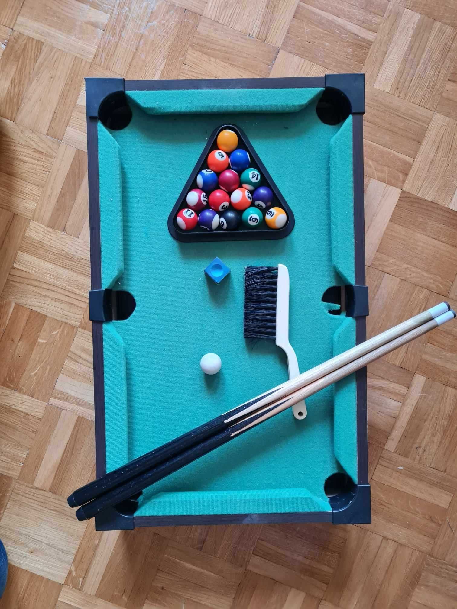 Mini bilard kompletny zestaw
