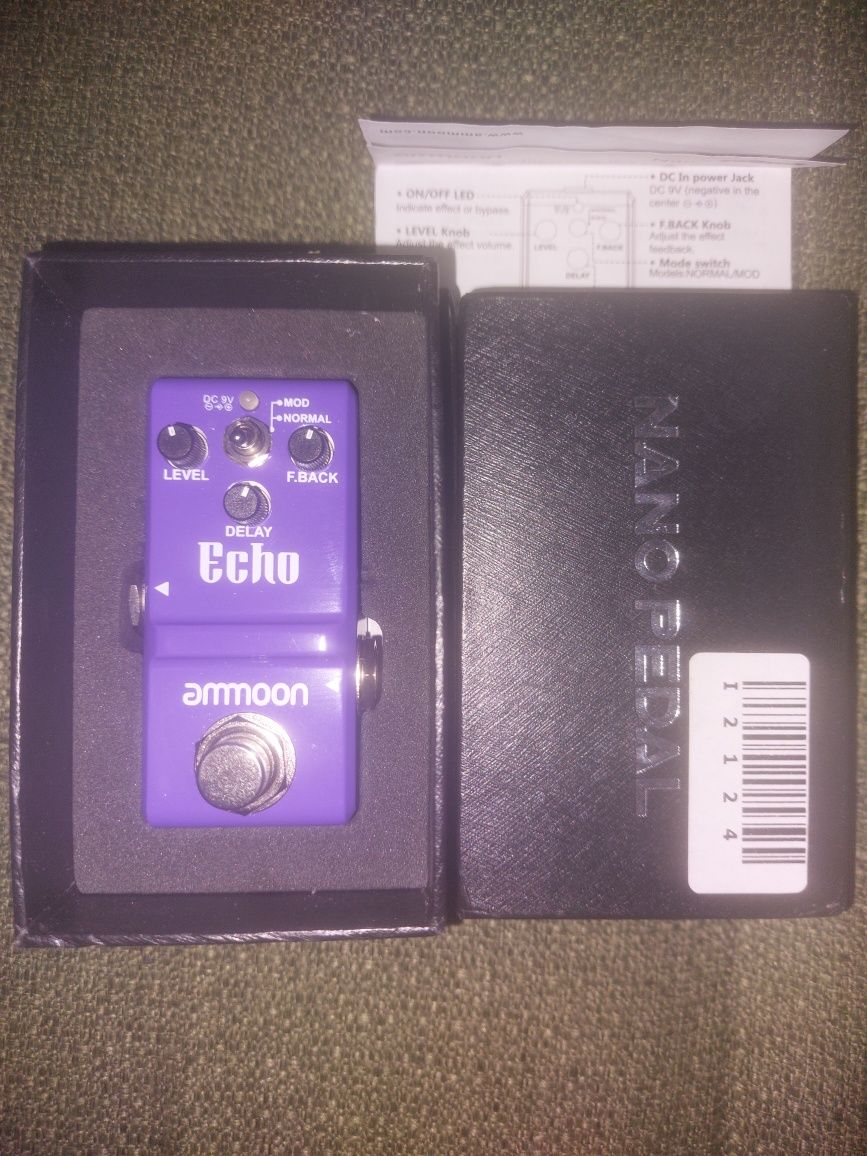 Продам гітарну педаль дилей Ammoon Echo delay.